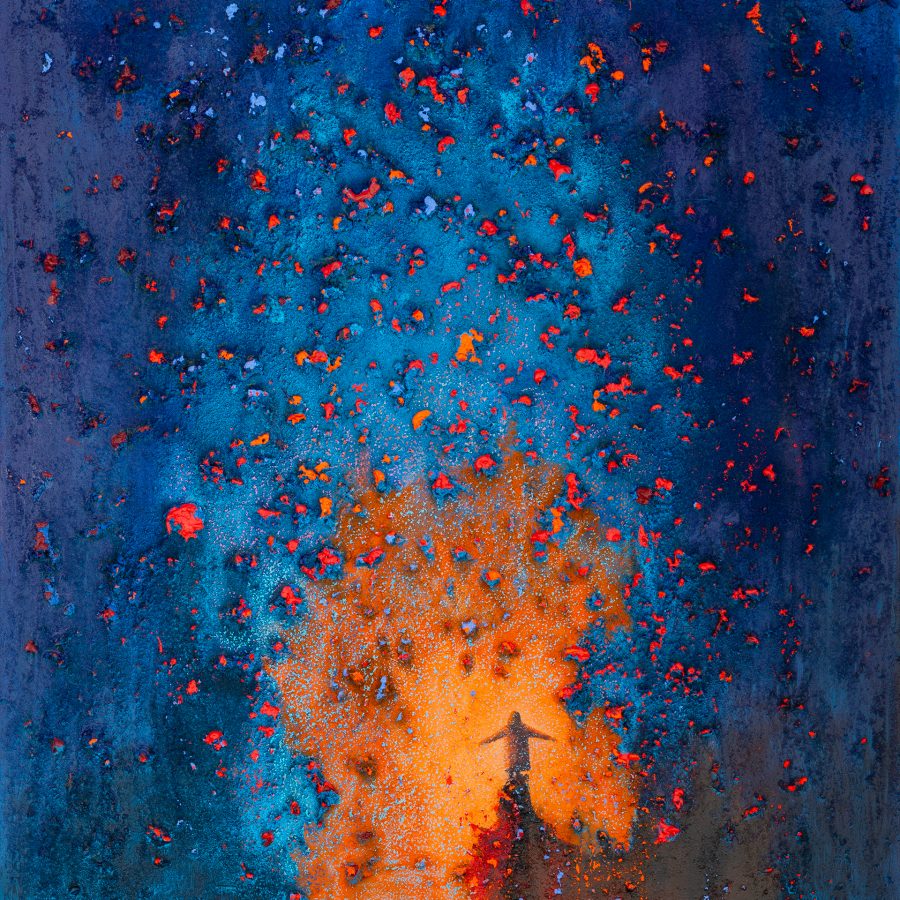 Meteor 120x100cm